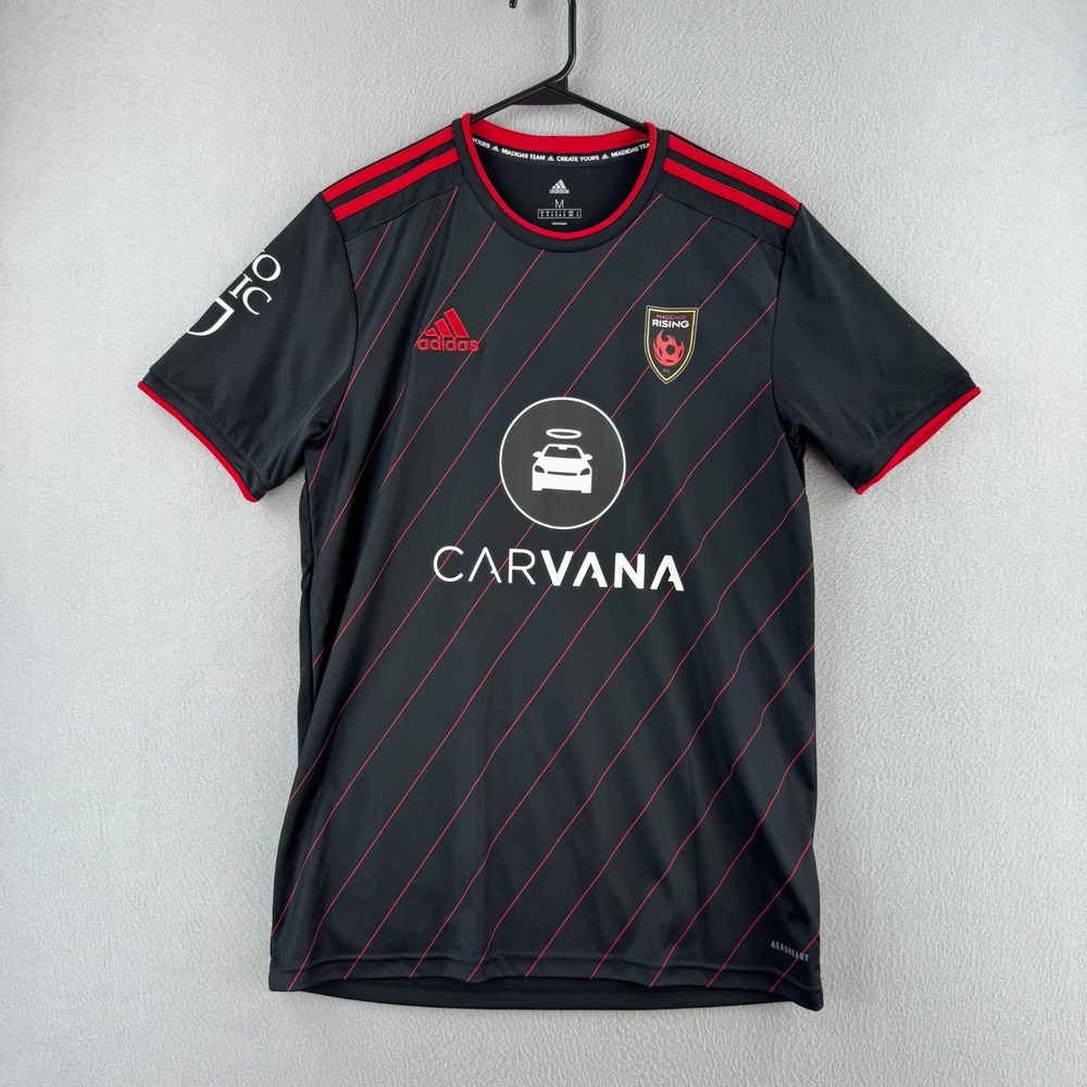 Phoenix Rising Soccer Jersey Mens Medium Black Adidas 2011